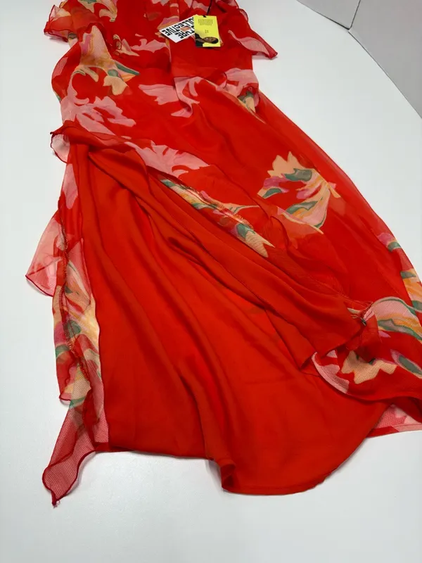 Future Collective‎ Ruffle Ankle Length Dress - Size L - NEW With Tag in Bag. - Image 10