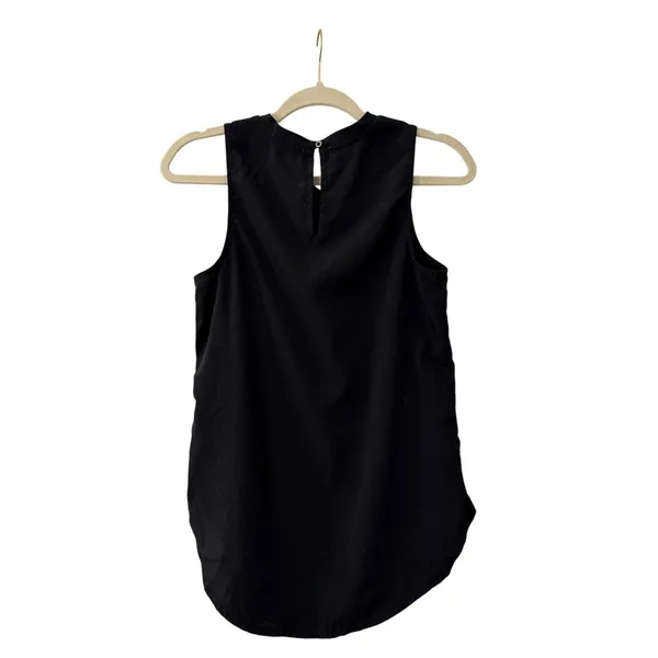Abercrombie & Fitch Essentials Black Sleeveless Tank Top Size Women's XS - Image 2