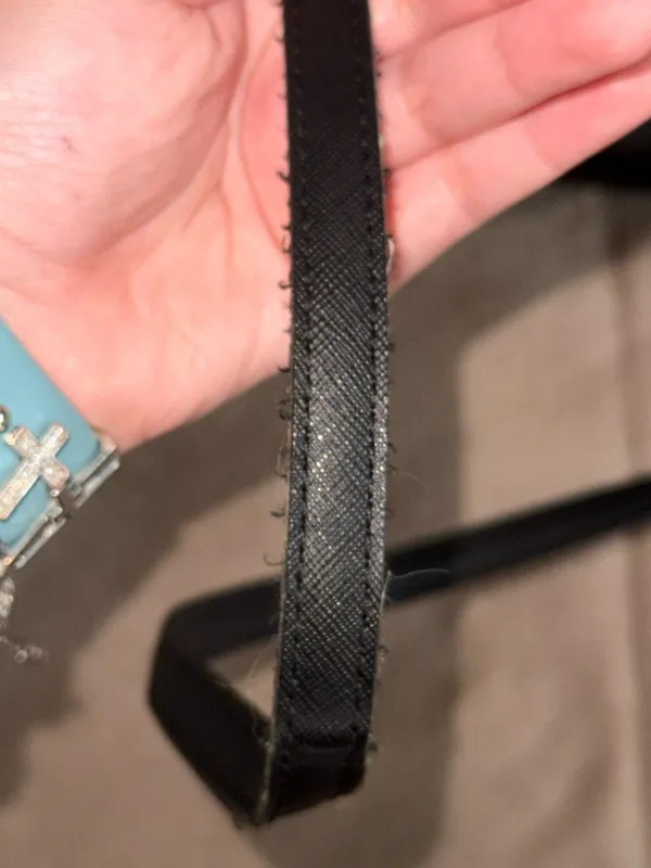 Michael Kors Black Crossbody Nylon Bag - Image 8