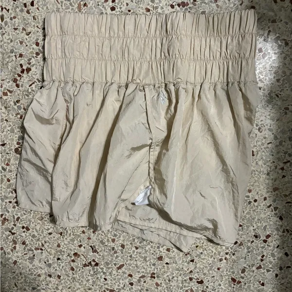 FP Movement by Free People The Way Home Shorts Women's large Beige Champagne - Image 4
