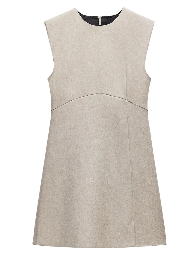 Zara Shimmer Effect Mini Dress - Image 2