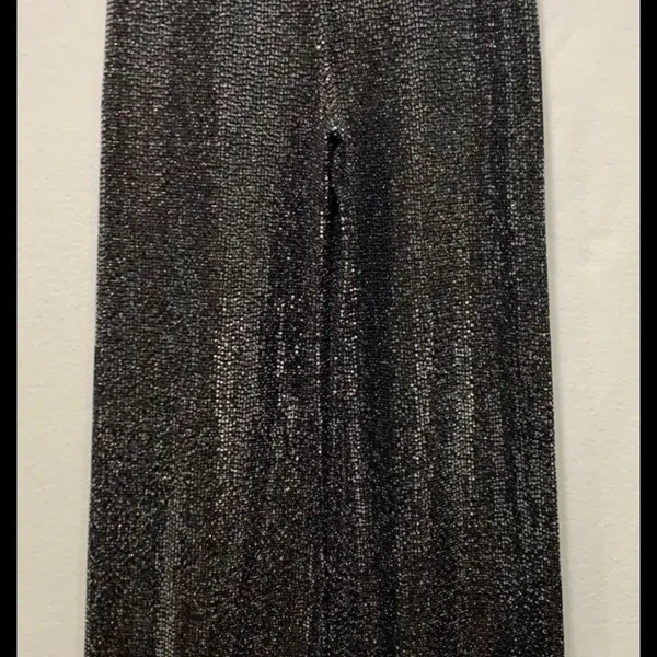 Forever 21 Black Wide Leg Sequin Pants - Size XS - NWT - Image 6