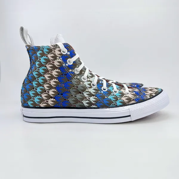Converse x Missoni Chuck Taylor All Star High Top 10 Textured Knit 553436C NWOB - Image 5