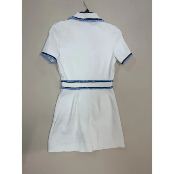Maje Pleated knit mini dress size 36 (US 2-4) - Image 7