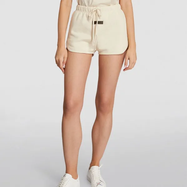 NWT FEAR OF GOD‎ ESSENTIALS Cotton-Blend Running Shorts - Image 3