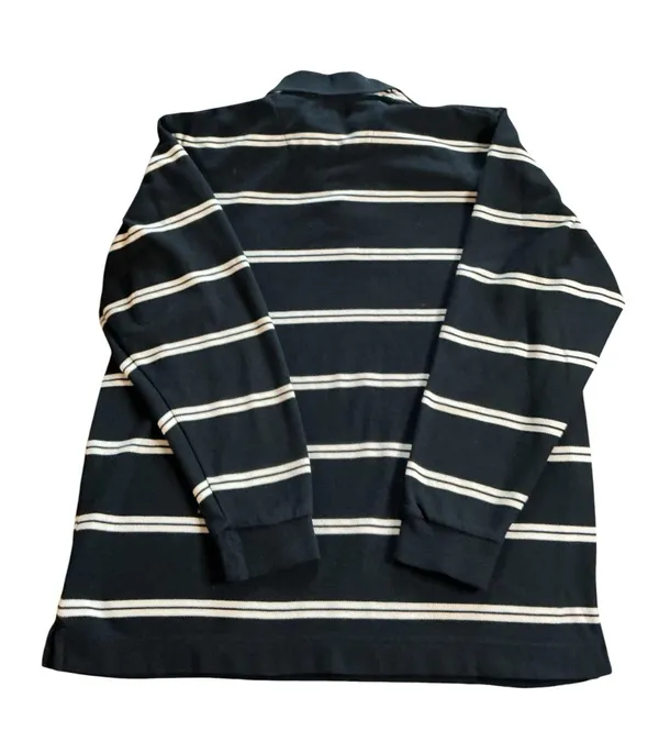 Siegfried & Company Striped Long Sleeve Polo - Image 2