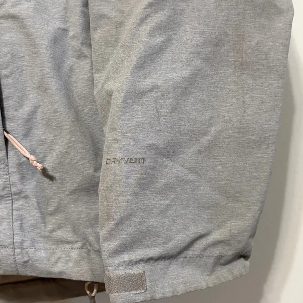 The North Face Women’s Jacket Size Large Dryvent Gray Venture - Image 6