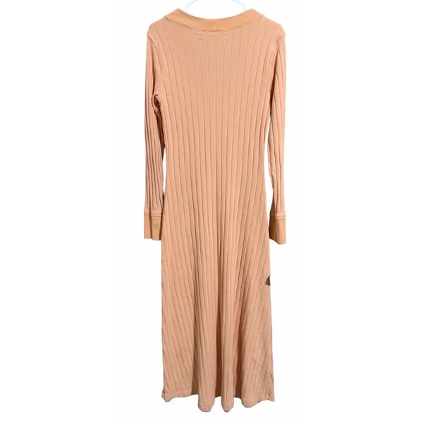 Free People Beach‎ Sunflower Maxi Dress Peach Women's Size Large - Image 2