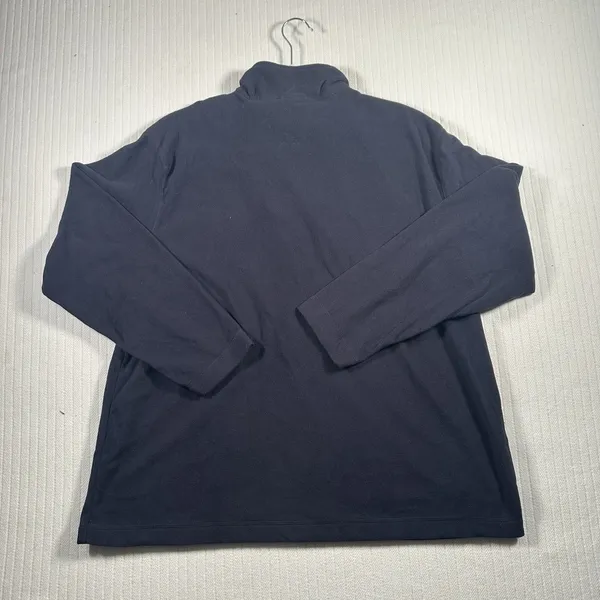 LANDS' END WOMEN'S BLACK PULLOVER FLEECE 1/4 ZIP CLOSURE SZ XL - Image 15