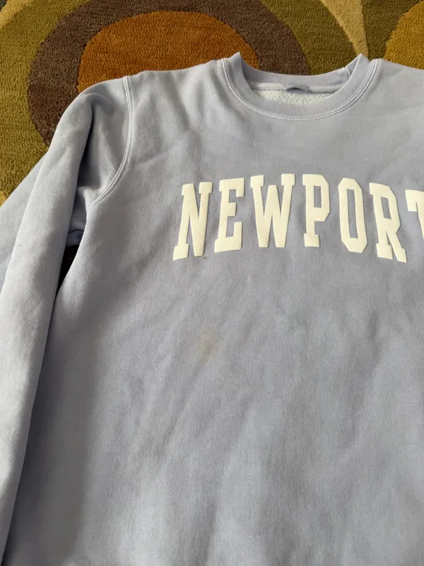 John Galt Brandy Melville Erica Newport Rhode Island Crewneck Sweatshirt OS - Image 5