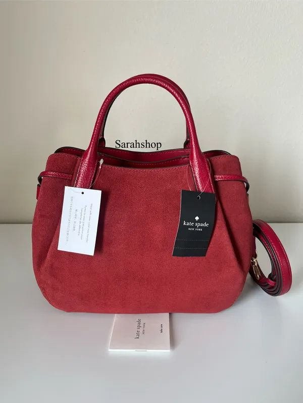 Kate Spade Dumpling Suede Small Satchel Bag - Image 3