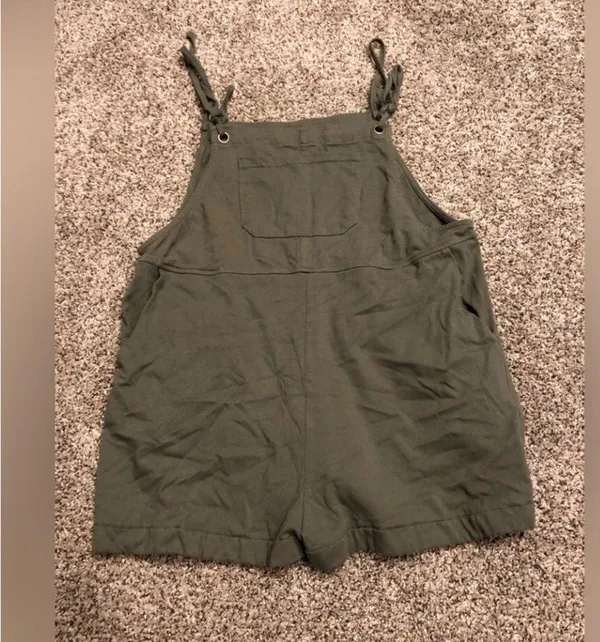 CIDER DENIM POCKET ULTRA SHORT ROMPER - medium - Image 2