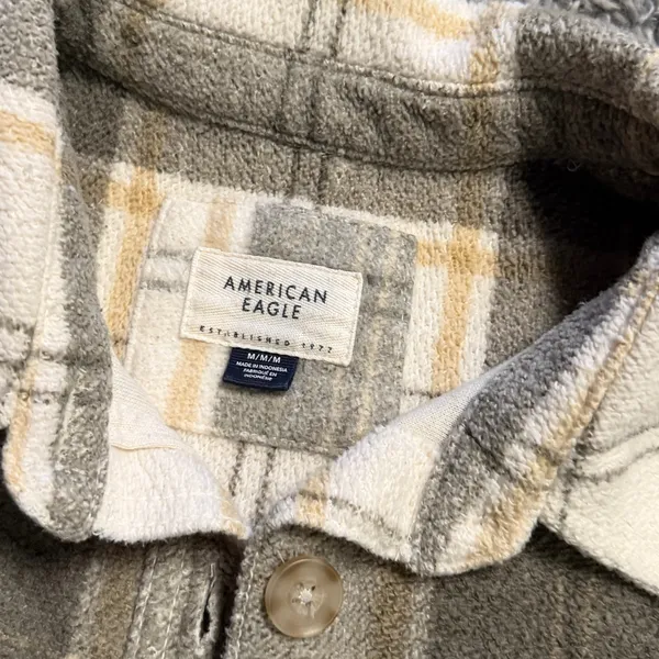 American Eagle Fleece Shacket - Image 5