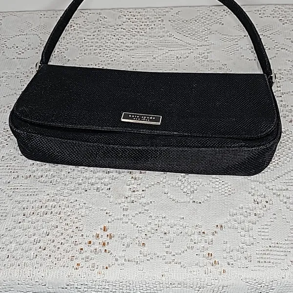 Kate Spade black evening shoulder bag - Image 4