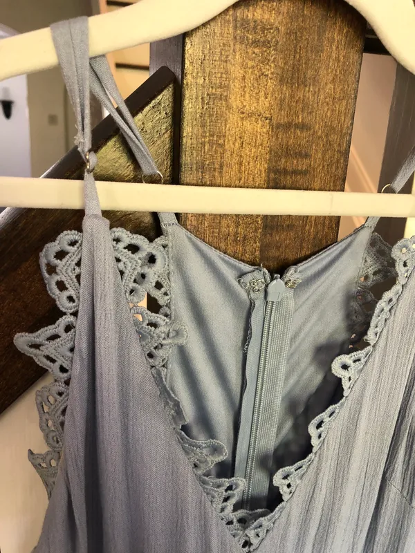 Lulus Blue Maxi Dress - Image 4