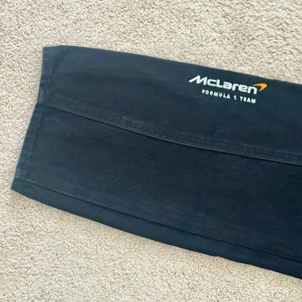 Levi's x McLaren Speed Baggy Jeans Black Formula 1 Racing Womens Sz 29 - Image 3
