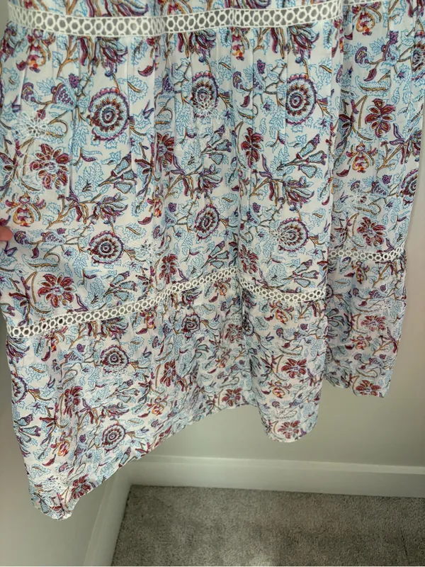 NWT Roller Rabbit x Target Floral Midi Dress size Medium - Image 4