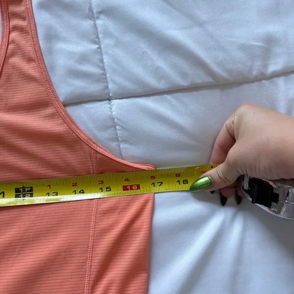 Patagonia Capilene Cool Tank Top Womens Medium Orange Racerback Gorpcore Active - Image 6