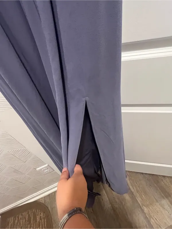 Lulus Heavenly Hues Denim Blue Maxi Dress - Image 12