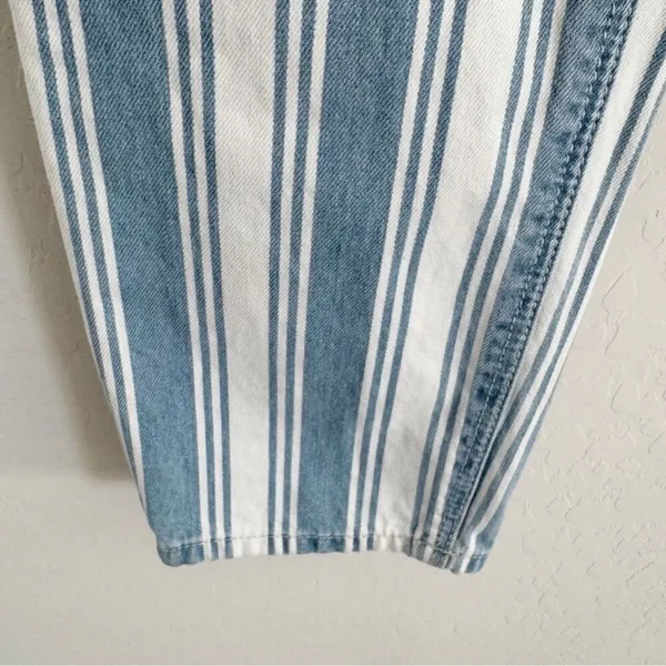 American Eagle AEO Striped Mom Jeans Size 4 Reg. - Image 7