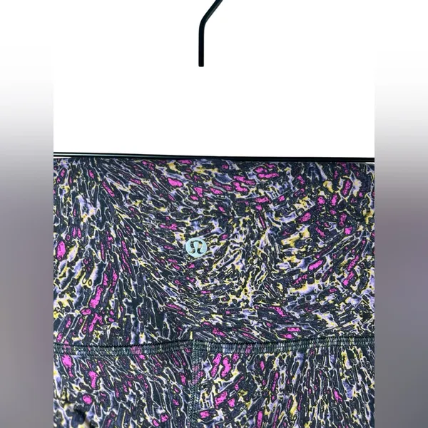 Lululemon Wunder Train High Rise Tight Leggings 28 Topography Multi Size 8 - Image 7