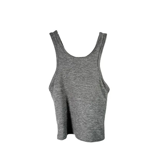 Beyond Yoga Spacedye Slim Racerback Cropped Tank Top Grey Gym Active Women Small - Image 3