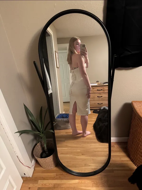 White dress Size M - Image 6