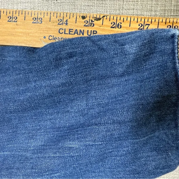 Seven7 Jeans 12 Dojo Style Skinny Embellished Pockets Rinse Wash Blue‎ Denim - Image 6