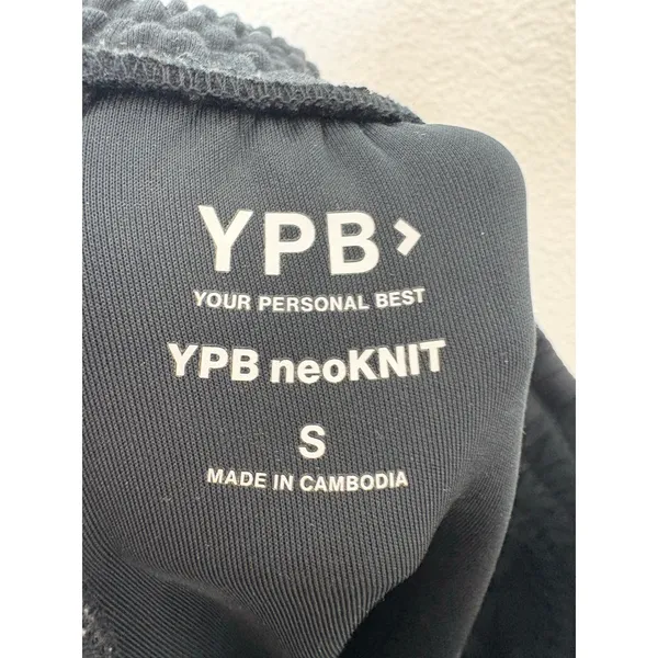 Abercrombie & Fitch YPB neoKNIT Joggers Size Small Black Onyx Loungewear - Image 6
