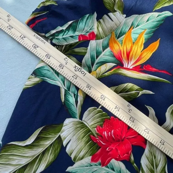 Tropical Island Aloha Wear size Med. made in Hawaii maxi. Beach , cruise , vacat - Image 6