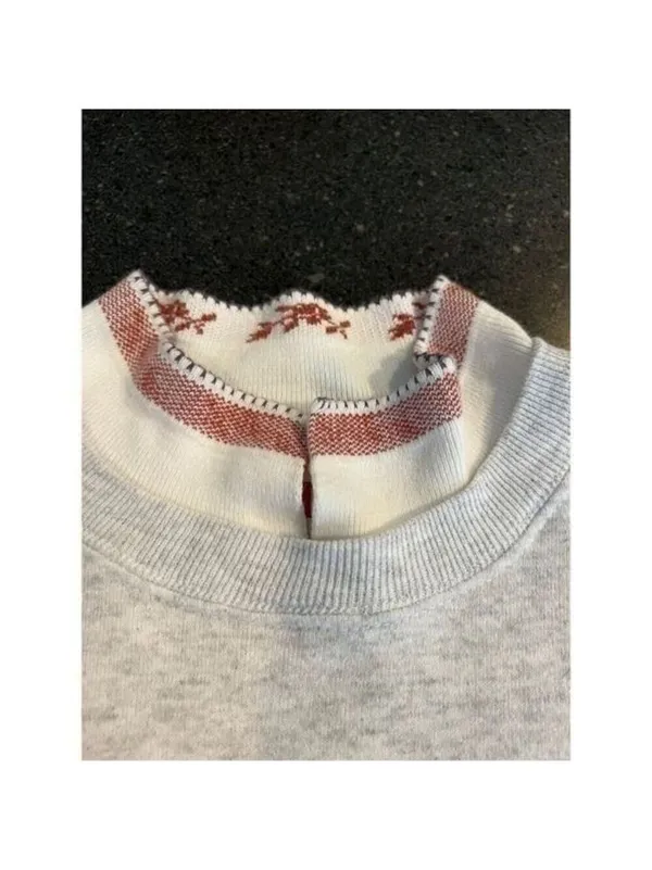 Vintage Nutmeg Sweatshirt size L made in USA - Image 4