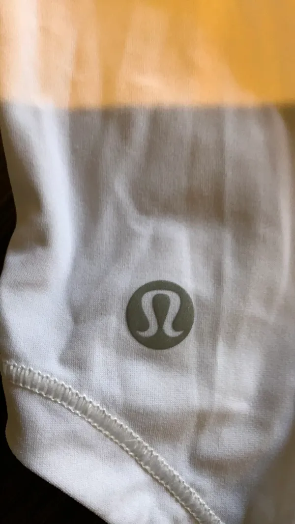 Lululemon Tank Top Women's 0 Off White Stretch Yoga Gym Running - Image 3