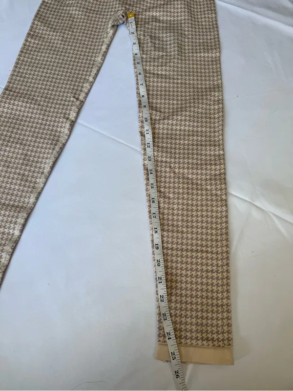 Varley Pink and Purple Hobart Houndstooth Ribbed Seamless Leggings Size L/XL - Image 14