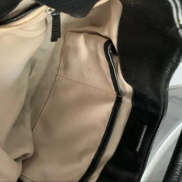 ANN TAYLOR LEATHER SHOULDER BAG - Image 6