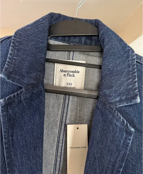 Abercrombie Denim Blazer Jacket - Image 3