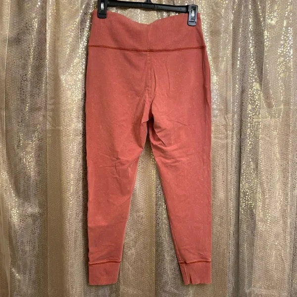 Aerie Burnt Orange Play Chill Move Jogger Leggings, Large - Image 2