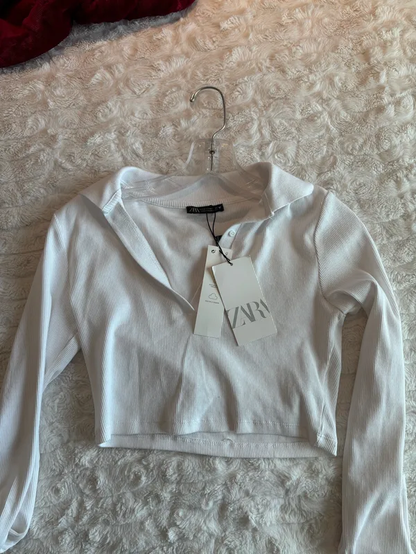 Zara cropped long sleeve - Image 2