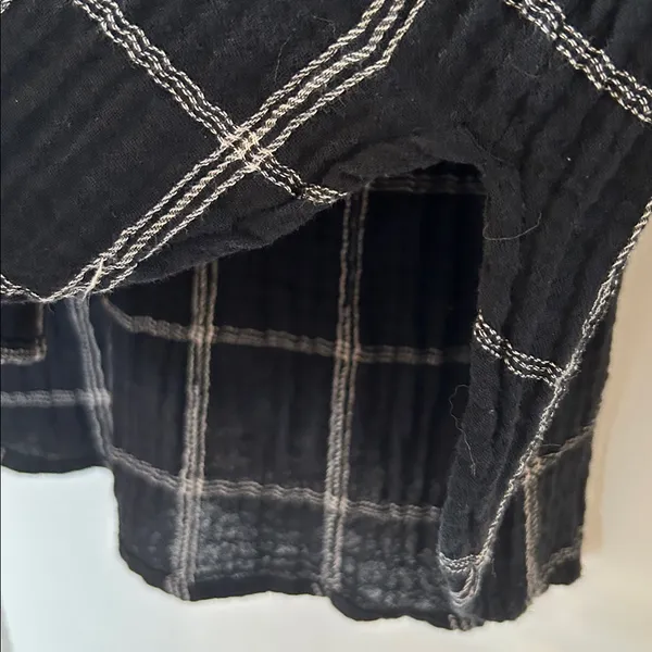 Madewell flap pocket light spun gauze shirt sz M - Image 5