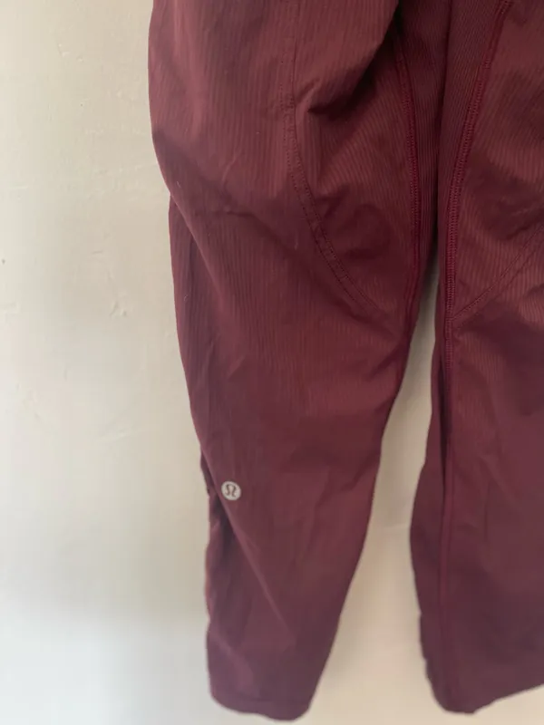 Lululemon Dance Studio Pants Maroon - Image 5