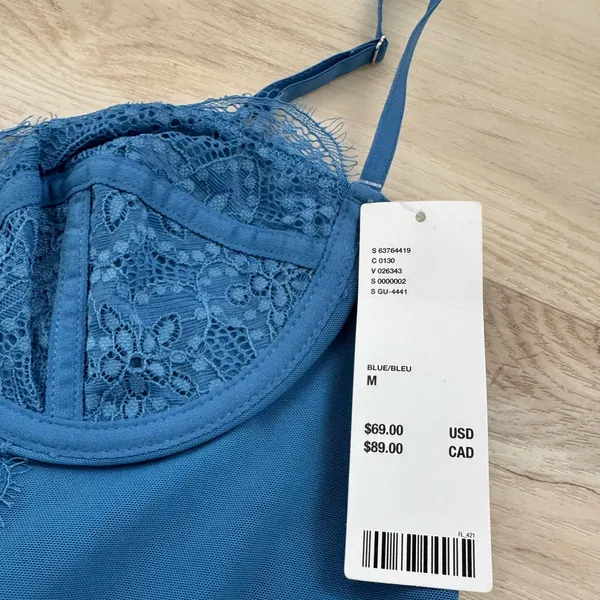 Urban Outfitters Blue Corset Dress - Image 3
