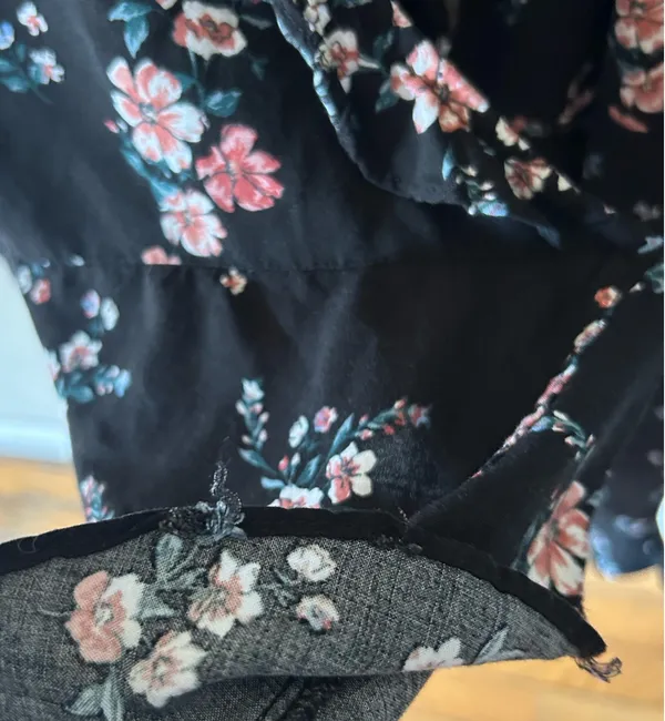 H&M Floral Long Sleeve Dress - Image 9
