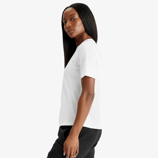SKIMS Relaxed Tee - Snow - Image 2