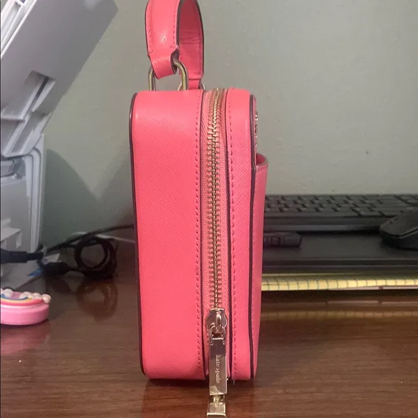 Kate Spade Pink Cross Body Purse - Image 5