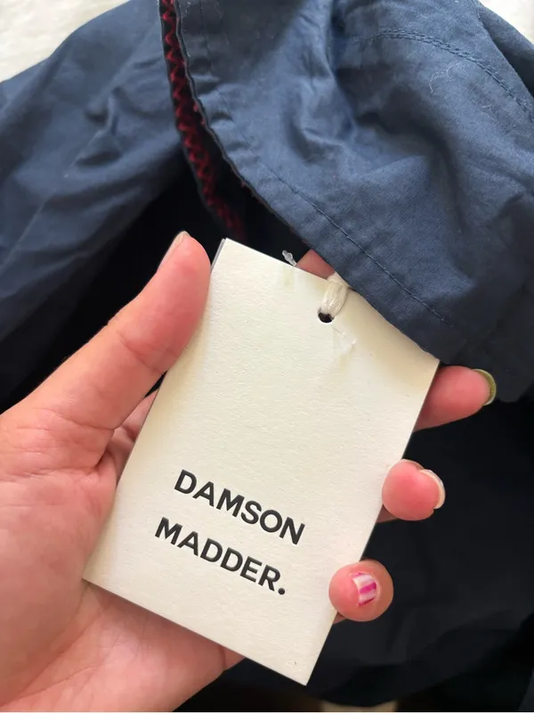 Damson Madder Lykke shirt in navy new nwt - Image 6