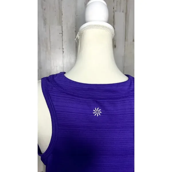 Athleta Women's Purple Run On‎ Tank Top Size Medium Sleeveless Lightweight - Image 3