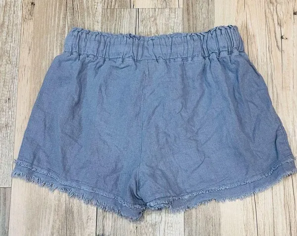 Rewash boutique pull on shorts blueish gray size small - Image 2