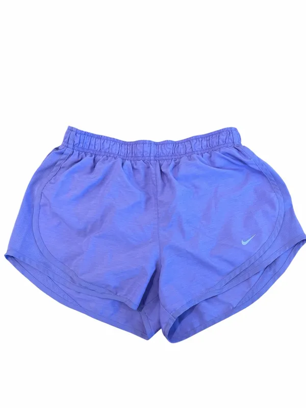 Nike Dri-FIT Tempo Lavender Purple Heathered Mid-Rise Running Shorts Medium - Image 3