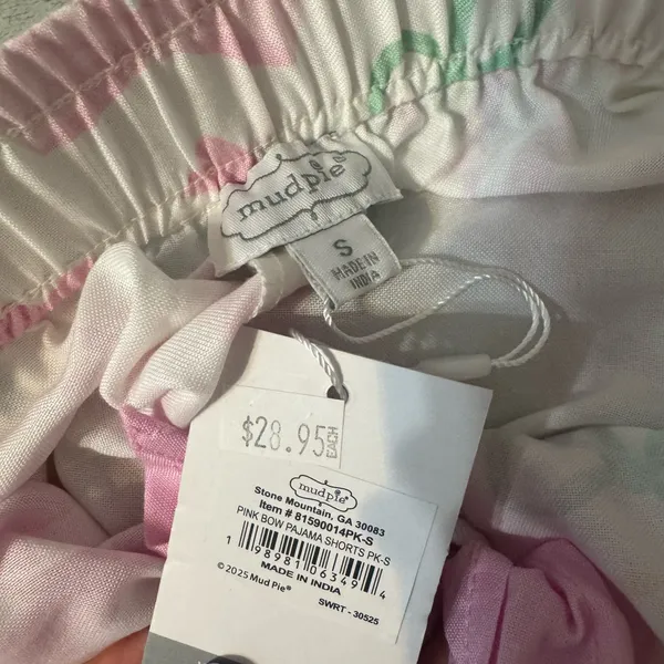 mud pie Pajama shorts - Image 2