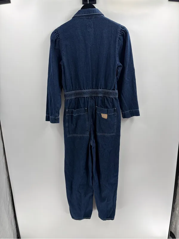 Anthropologie nully seventy + mochi Lorna denim blue jumpsuit size 4 NWT $215 - Image 9