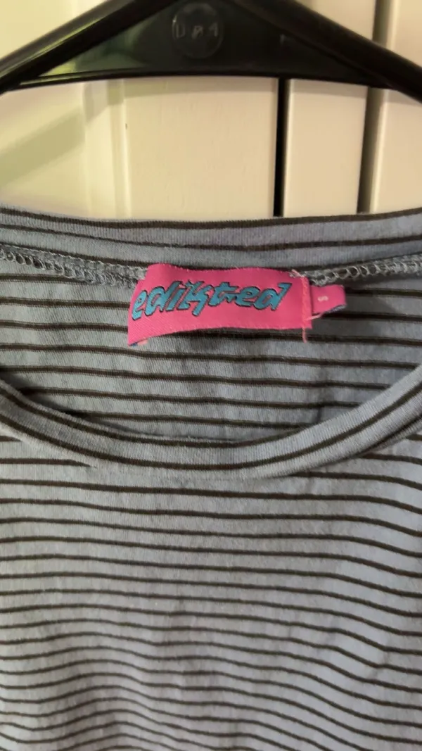 Edikted striped crop top - Image 2